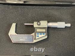 Mitutoyo 293-712 Digimatic Micrometer, 1-2/25-50mm Range. 00005/0.001mm