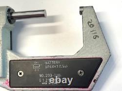 Mitutoyo 293-712 Digimatic Micrometer, 1-2/25-50mm Range. 00005/0.001mm