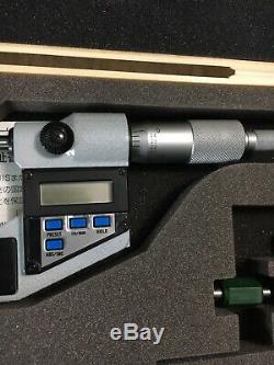 Mitutoyo 293-712 Digital Micrometer 1-2/. 00005. 1 In Standard In Case Used