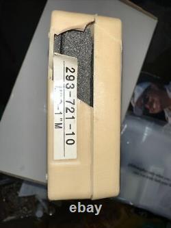 Mitutoyo 293-721-10 0-1 x. 00005 Outside Electronic Micrometer Carbide Tip