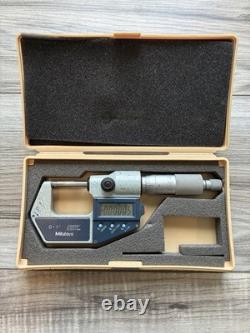 Mitutoyo 293-721-30 1 Inch / 25.4mm Digital Outside Micrometer / SPC Output