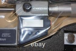Mitutoyo 293-721-30 1 Inch / 25.4mm Digital Outside Micrometer / SPC Output