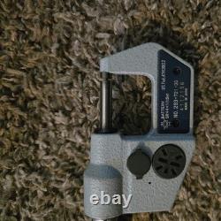 Mitutoyo 293-721-30 1 Inch / 25.4mm Digital Outside Micrometer / SPC Output