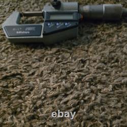 Mitutoyo 293-721-30 1 Inch / 25.4mm Digital Outside Micrometer / SPC Output