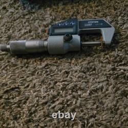 Mitutoyo 293-721-30 1 Inch / 25.4mm Digital Outside Micrometer / SPC Output