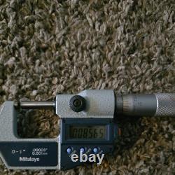 Mitutoyo 293-721-30 1 Inch / 25.4mm Digital Outside Micrometer / SPC Output