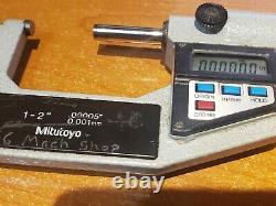 Mitutoyo 293-722-10 Digital 1 to 2 Outside Micrometer. 00005