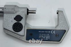 Mitutoyo 293-722-30 MDC-2 Digital Micrometer 1-2.00005 Ratchet Case Japan