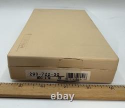 Mitutoyo 293-722-30 MDC-2 Digital Micrometer 1-2.00005 Ratchet Case Japan