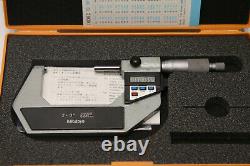 Mitutoyo 293-723 2-3 Digital Micrometer #1142