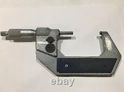 Mitutoyo 293-723-30 Digimatic Micrometer, 2-3/50-75mm Range. 00005/0.001mm