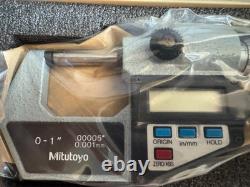 Mitutoyo 293-725-10 Mdc-1 Mf Digital Micrometer Nos Brand New Japan