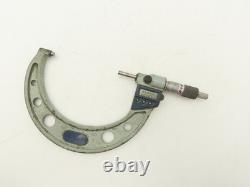 Mitutoyo 293-751-30 Digital Outside Micrometer 4-5 Range. 0001 Ratchet Stop