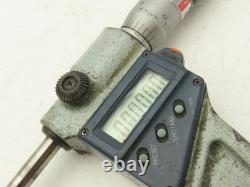Mitutoyo 293-751-30 Digital Outside Micrometer 4-5 Range. 0001 Ratchet Stop
