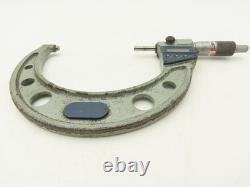 Mitutoyo 293-751-30 Digital Outside Micrometer 4-5 Range. 0001 Ratchet Stop