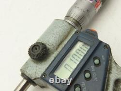 Mitutoyo 293-751-30 Digital Outside Micrometer 4-5 Range. 0001 Ratchet Stop