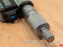 Mitutoyo 293-752 Digital Micrometer 5-6''/ 125-150mm Ratchet Stop