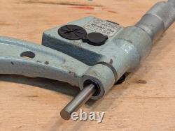 Mitutoyo 293-752 Digital Micrometer 5-6''/ 125-150mm Ratchet Stop