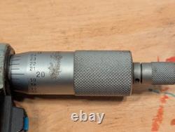 Mitutoyo 293-752 Digital Micrometer 5-6''/ 125-150mm Ratchet Stop
