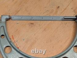 Mitutoyo 293-752 Digital Micrometer 5-6''/ 125-150mm Ratchet Stop