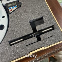 Mitutoyo 293-752 METRIC Micrometer 5-6''/ 125-150mm Ratchet Stop & Standard