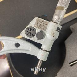 Mitutoyo 293-752 METRIC Micrometer 5-6''/ 125-150mm Ratchet Stop & Standard
