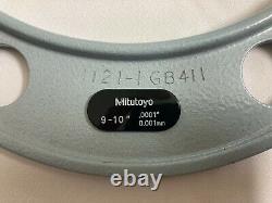 Mitutoyo 293-756-30 digital micrometer 9-10