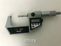 Mitutoyo 293-761 & 293-722-10 Micrometer Carbide Anvils 0-1, 1-2 + Vise