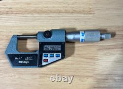 Mitutoyo 293-761-30 Digimatic Micrometer 0-1 New Battery