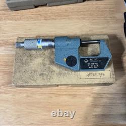 Mitutoyo 293-761-30 Digimatic Micrometer 0-1 New Battery