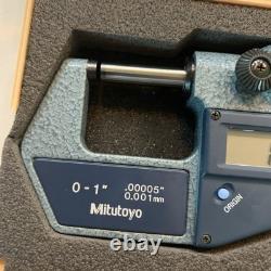 Mitutoyo 293-761-30 Digital Micrometer 0-1.00005-0.001mm