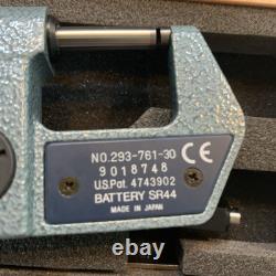 Mitutoyo 293-761-30 Digital Micrometer 0-1.00005-0.001mm