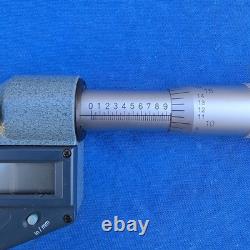 Mitutoyo 293-761-30 Digital Micrometer, 0-1/0-25.4mm Range. 00005/0.001mm
