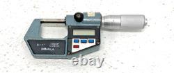 Mitutoyo 293-765-10 0-1'' Digital Outside Micrometer. 00005 Resolution 63B