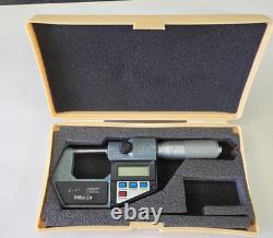 Mitutoyo 293-765-10 Digital Micrometer 0-1 with Case
