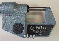 Mitutoyo 293-765-10 Digital Micrometer 0-1 with Case