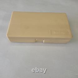 Mitutoyo 293-765-10 Digital Micrometer 0-1 with Case
