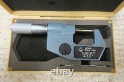 Mitutoyo 293-765-10 Digital Micrometer with Case MODEL MDC 1 PF