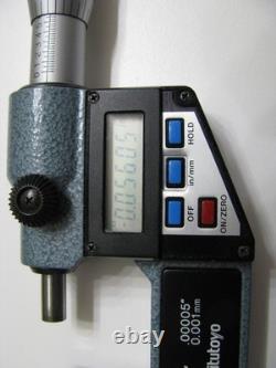 Mitutoyo 293-765-10 Digital Outside Micrometer MDC 1 PF Machinist Tool N Case