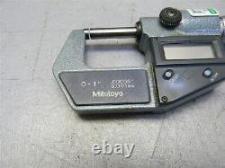 Mitutoyo 293-765-30 Digimatic Micrometer withMitutoyo 156-101 stand