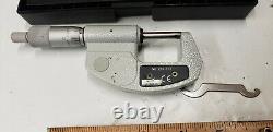 Mitutoyo 293-815 0-1 Digimatic Outside Micrometer in Case 0.00000 Res