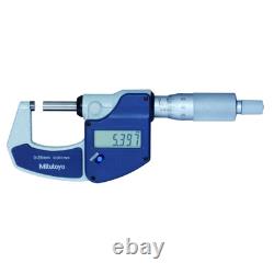 Mitutoyo 293-821-32 Digimatic Micrometer, 0-25mm Range, 0.001mm