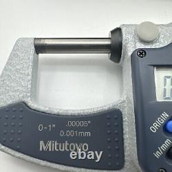 Mitutoyo 293-831-30 0-1 Digimatic Micrometer