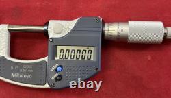 Mitutoyo 293-831-30 Digital Micrometer 0-1 Range, 0.00005 Resolution