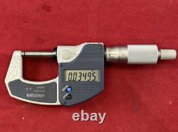 Mitutoyo 293-831-30 Digital Micrometer 0-1 Range, 0.00005 Resolution