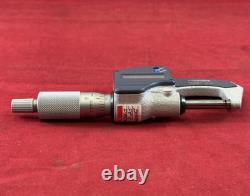 Mitutoyo 293-831-30 Digital Micrometer 0-1 Range, 0.00005 Resolution