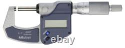 Mitutoyo 293-831-32 Digimatic Micrometer, 0-1/0-25mm Range. 00005/0.001mm