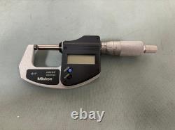 Mitutoyo 293-831 Digital Micrometer 0-1 Range, 0.00005 Resolution
