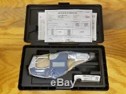 Mitutoyo 293-832-30 0-1 Digimatic Micrometer. 0005