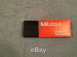Mitutoyo 293-832-30 Digimatic Digital External Micrometer (0-25mm)